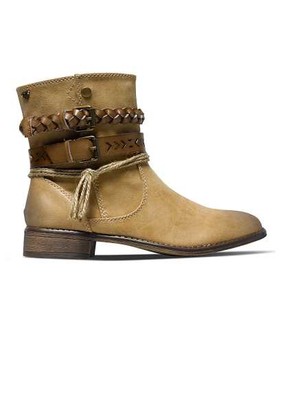 Online Store Roxy Skye - Khaki/Beige Donna A Buon Mercato Stivali (A9905)